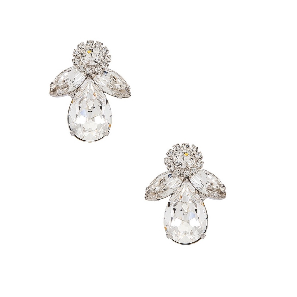 Jennifer Behr Crystal Drop Earrings